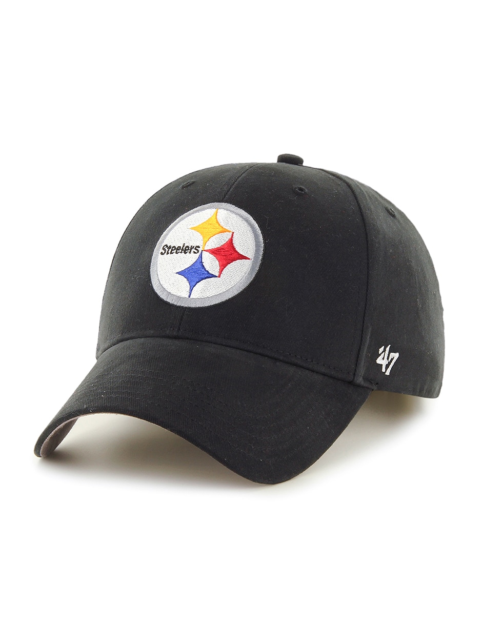 Gorra visera curva velcro casual Pittsburgh Steelers para hombre