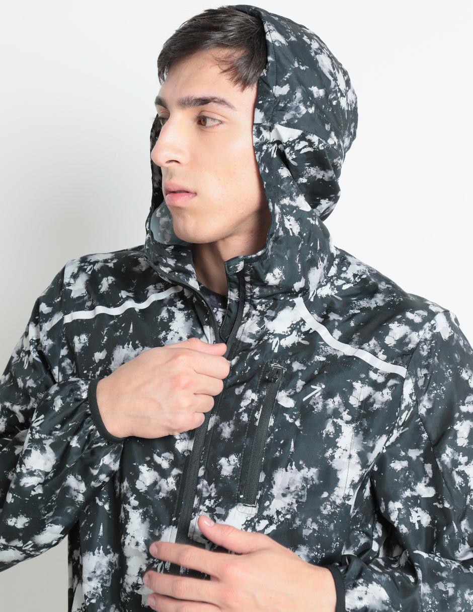Chamarra casual Sprint con capucha para hombre