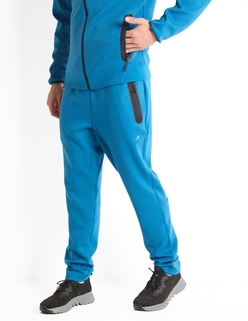 Pants slim con elástico para hombre