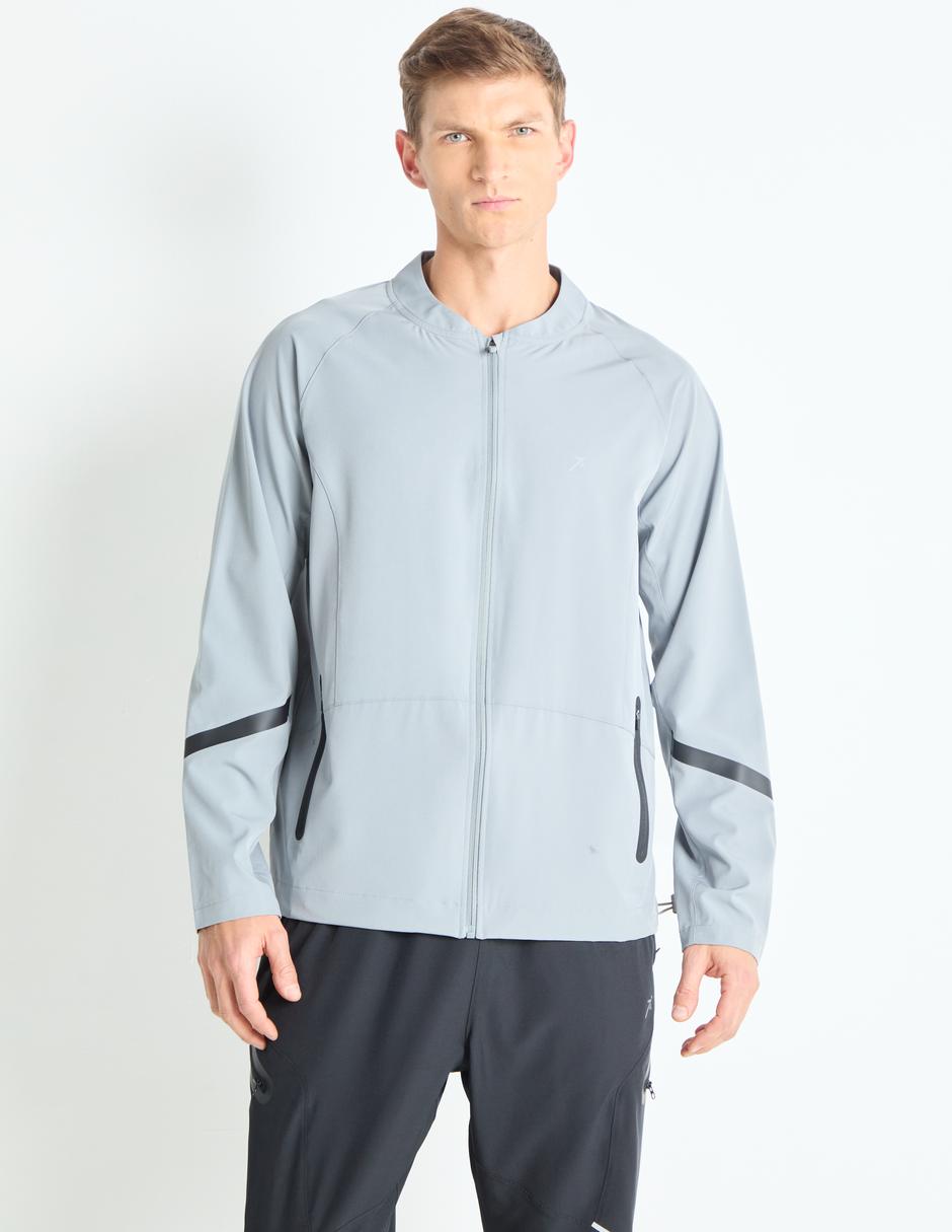 Chamarra casual con bolsillos para hombre Chamarra casual con bolsillos para hombre