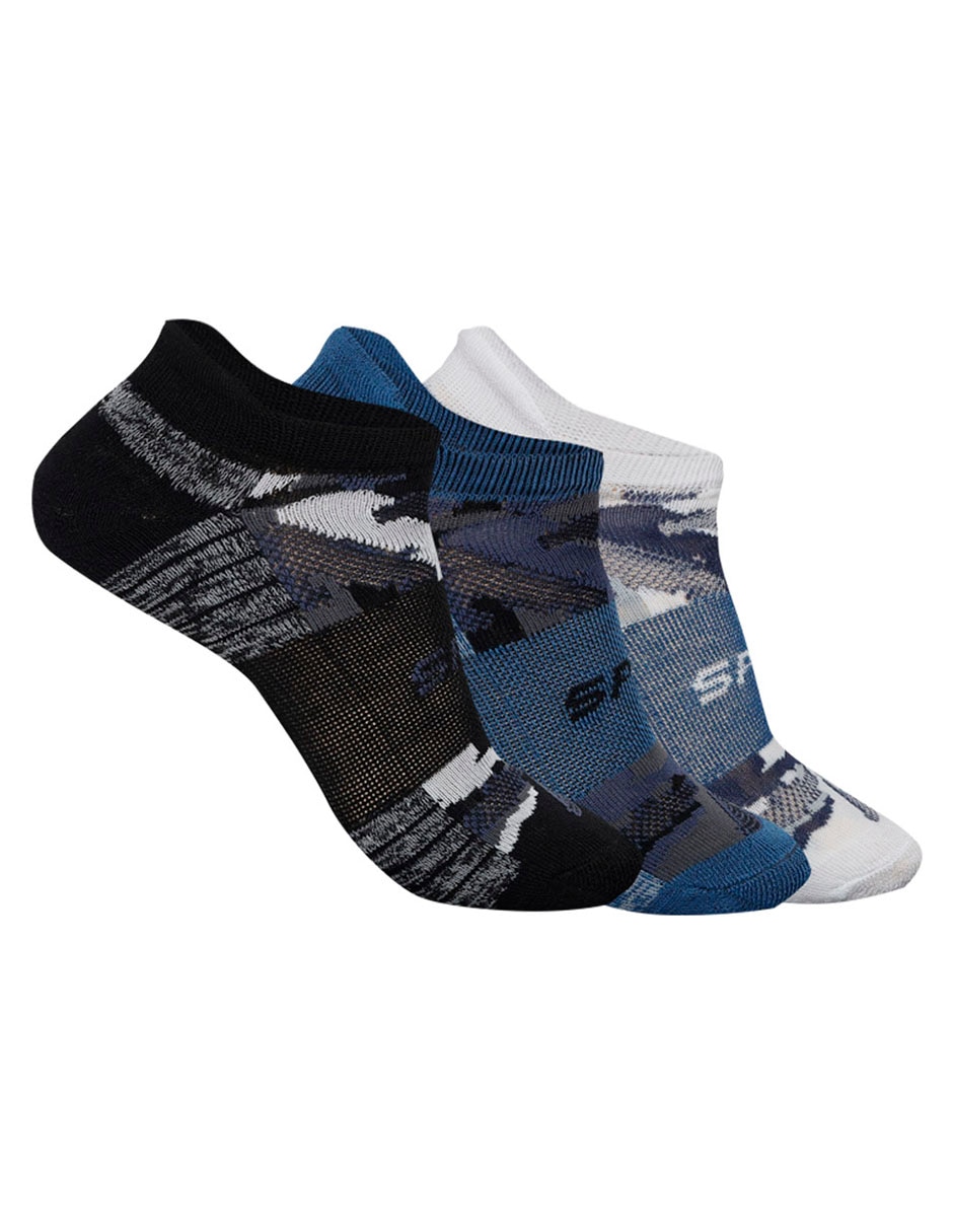 Set de calcetín para entrenamiento para hombre 3 pares Set de calcetín para entrenamiento para hombre 3 pares