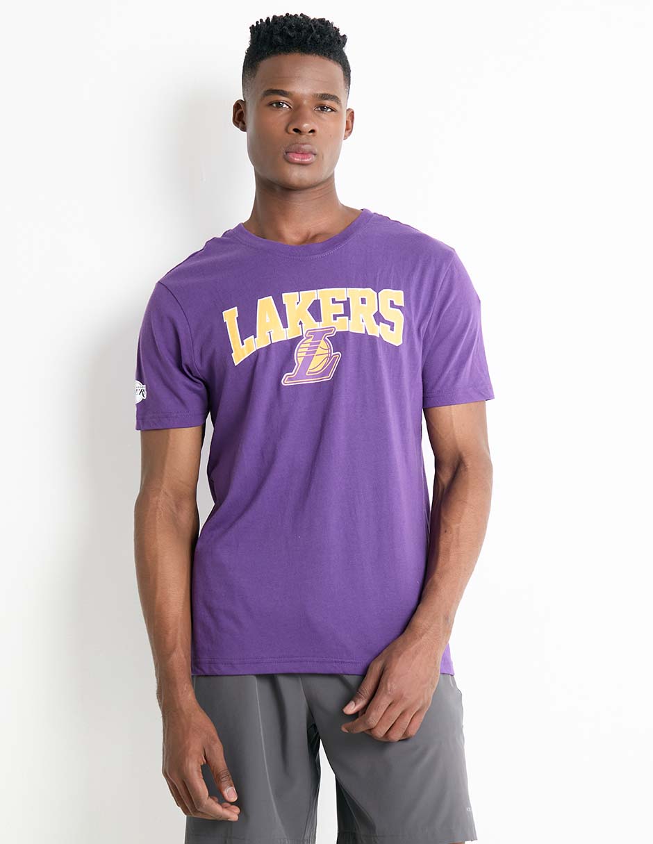 Playera deportiva para básquetbol Los Angeles Lakers de hombre Playera deportiva para básquetbol Los Angeles Lakers de hombre