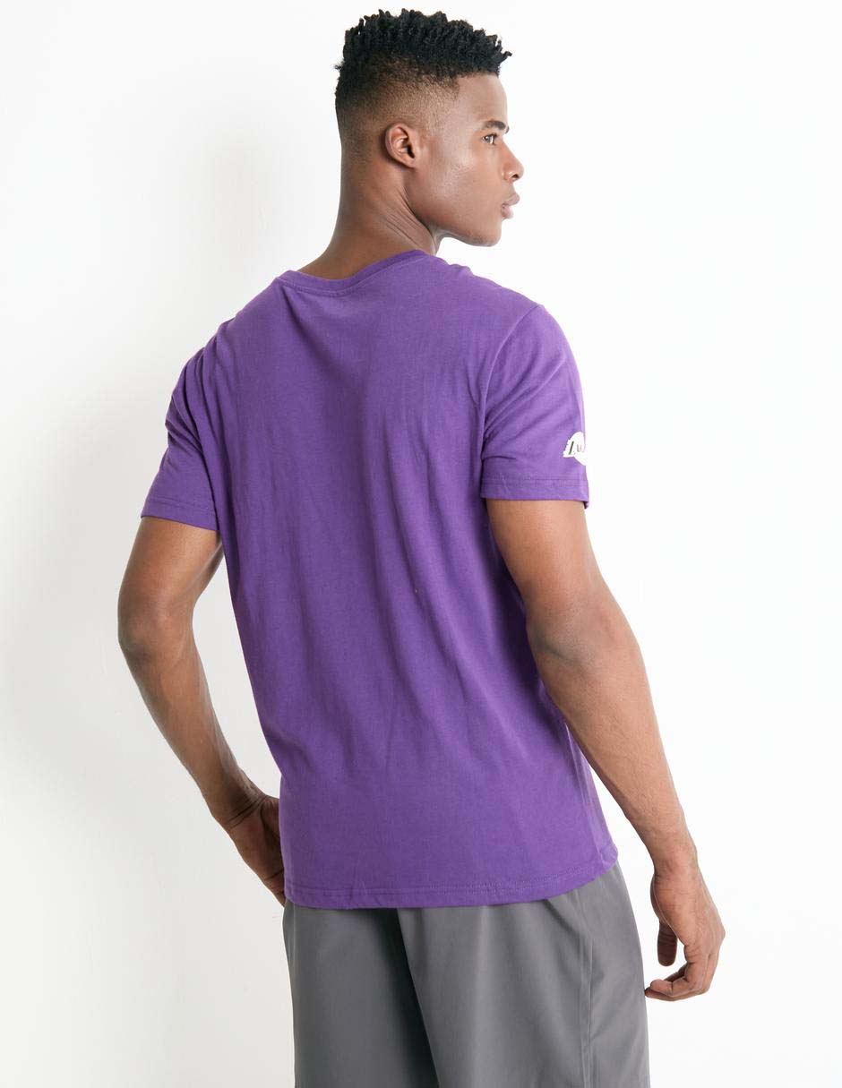 Playera deportiva para básquetbol Los Angeles Lakers de hombre