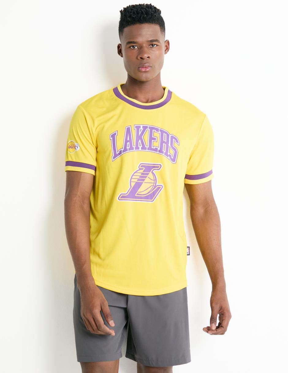 Playera deportiva para básquetbol Los Angeles Lakers de hombre Playera deportiva para básquetbol Los Angeles Lakers de hombre