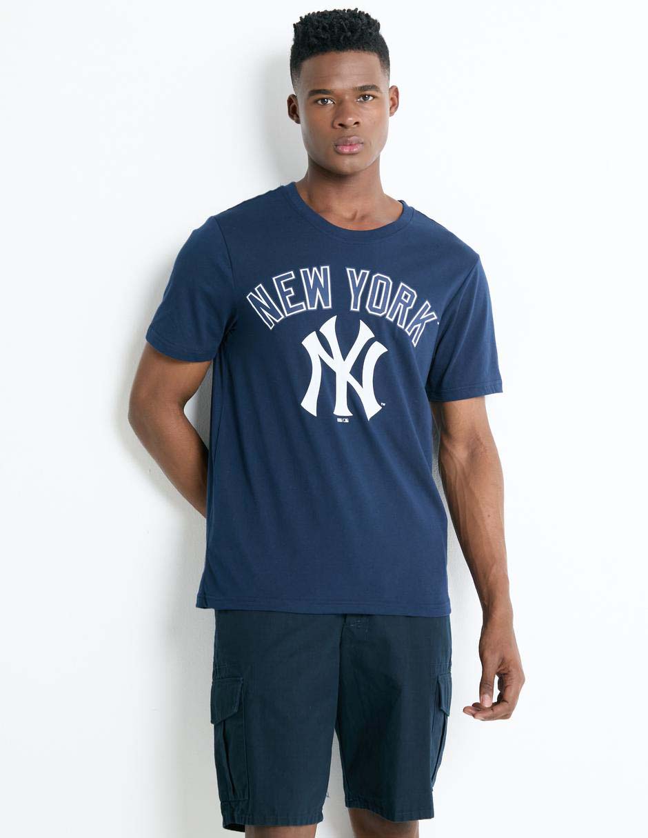 Playera deportiva para béisbol New York Yankees de hombre Playera deportiva para béisbol New York Yankees de hombre