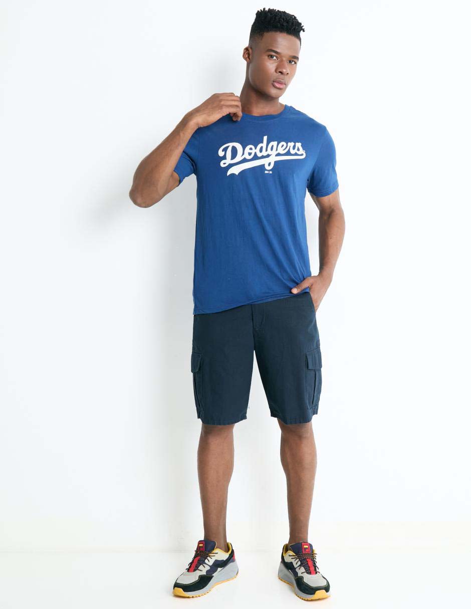 Playera deportiva para béisbol Los Angeles Dodgers de hombre