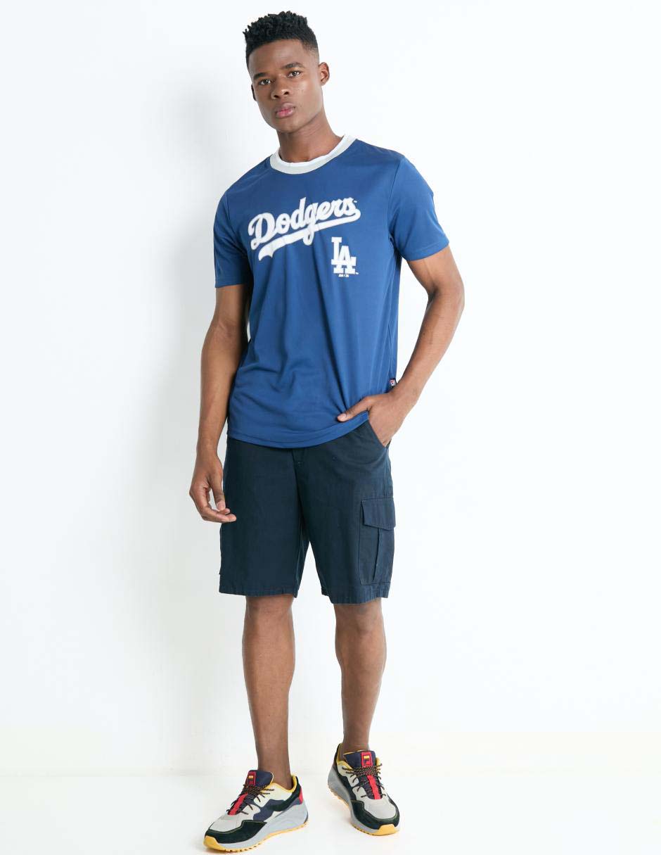 Playera deportiva para béisbol Los Angeles Dodgers de hombre 3