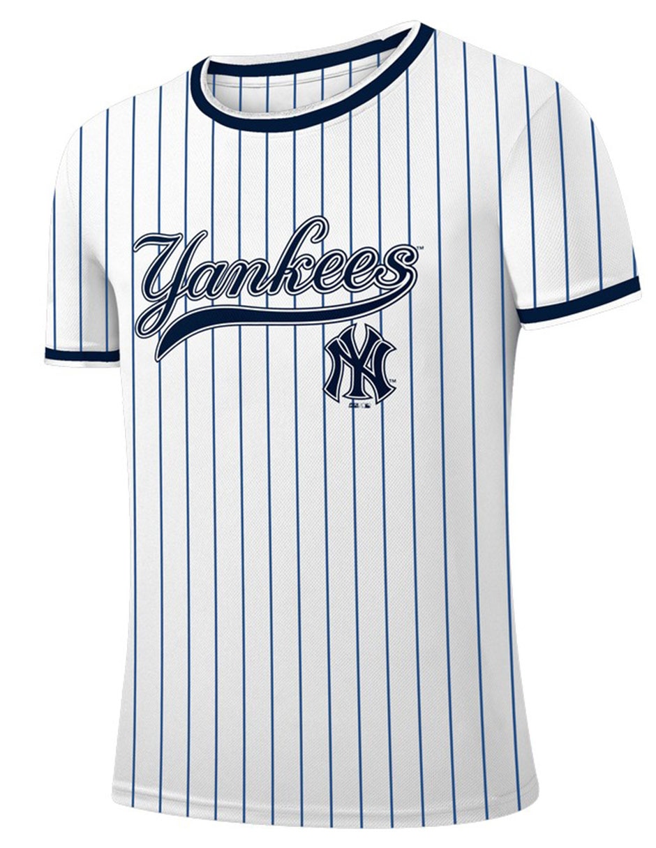 Playera deportiva para béisbol New York Yankees de hombre Playera deportiva para béisbol New York Yankees de hombre