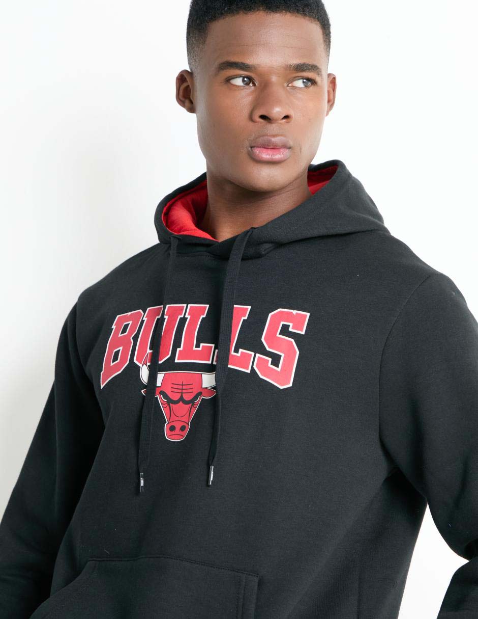 Sudadera NBA con capucha y bolsa Chicago Bulls para hombre