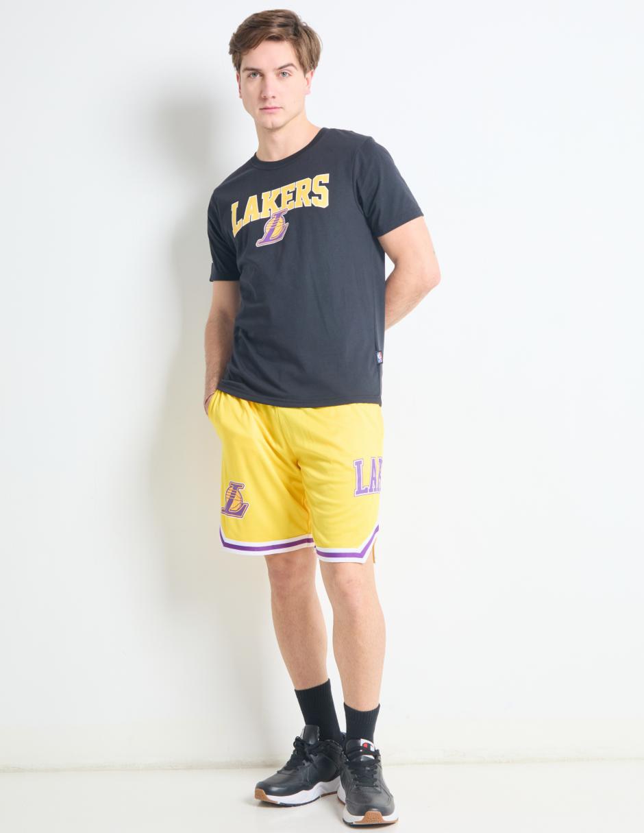 Playera deportiva para básquetbol Los Angeles Lakers de hombre