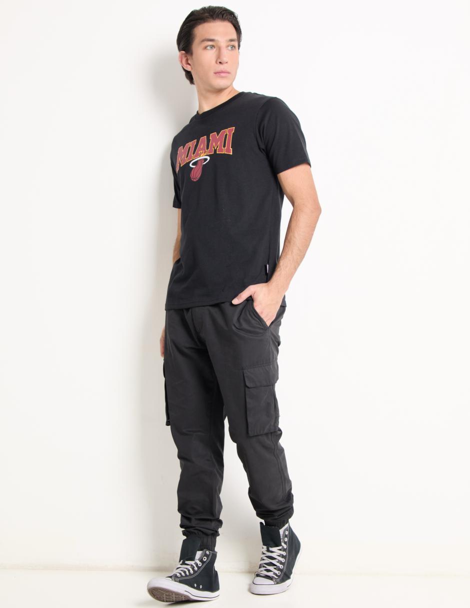 Playera deportiva para básquetbol Miami Heats de hombre 3