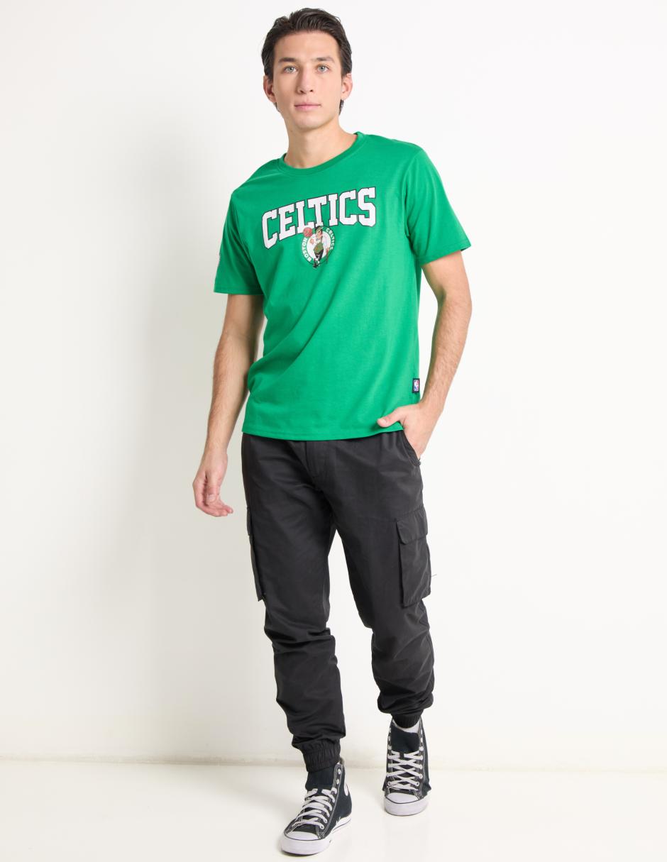 Playera deportiva para básquetbol Boston Celtics de hombre 3