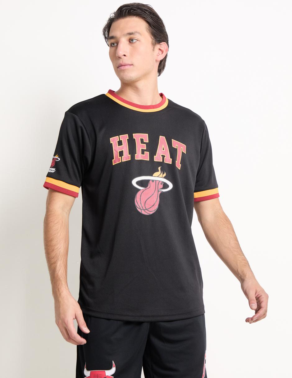Playera deportiva para básquetbol Miami Heats de hombre Playera deportiva para básquetbol Miami Heats de hombre