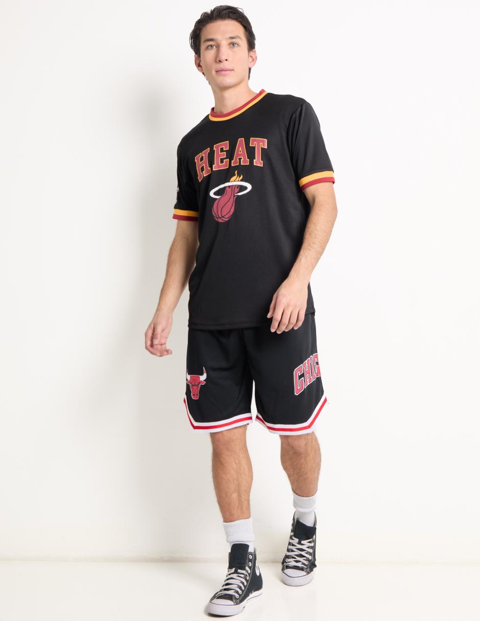 Playera deportiva para básquetbol Miami Heats de hombre 3