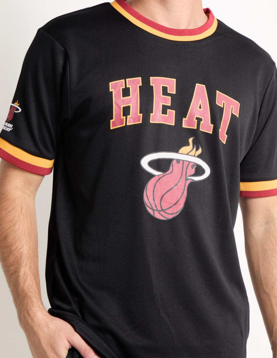 Playera deportiva para básquetbol Miami Heats de hombre 2