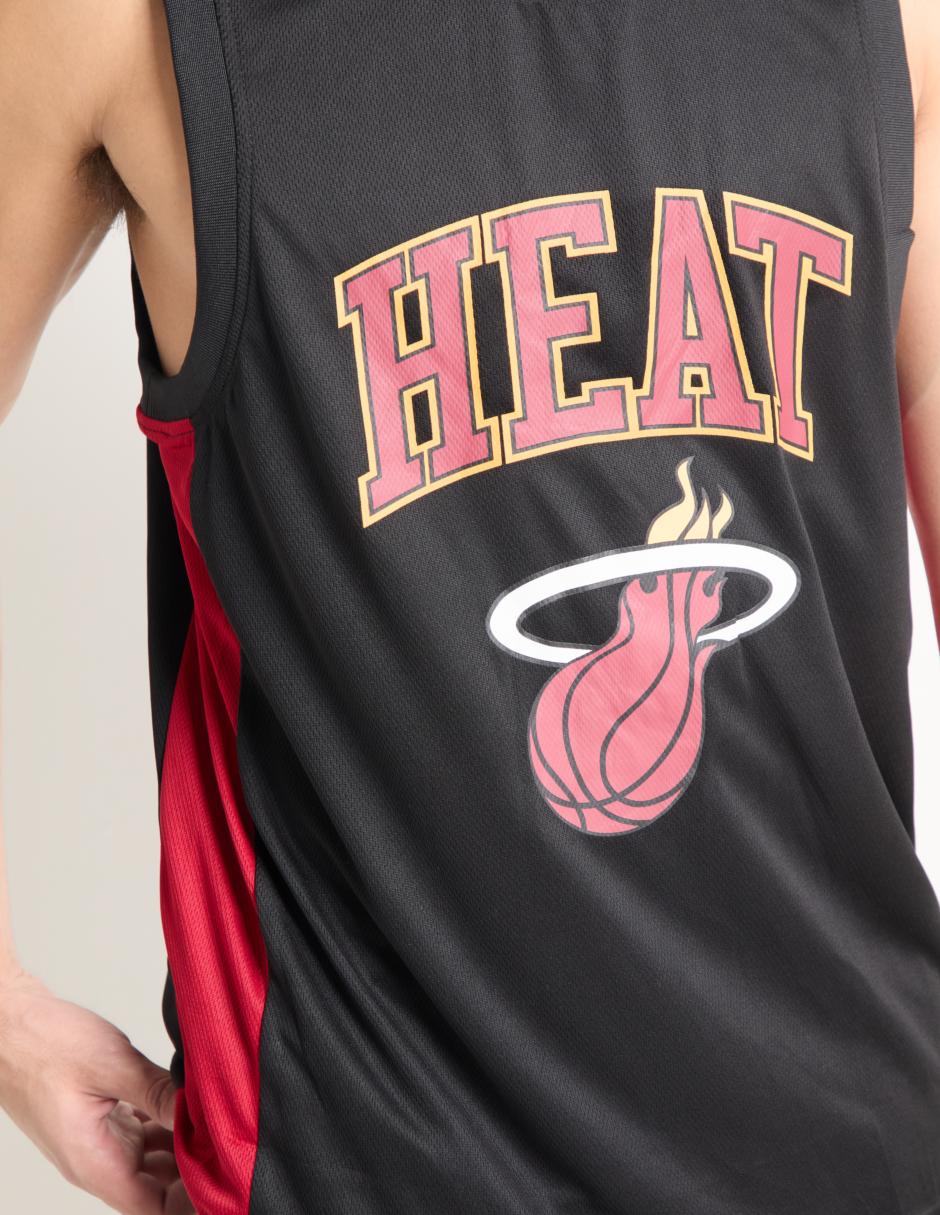 Playera deportiva para básquetbol Miami Heats de hombre 2