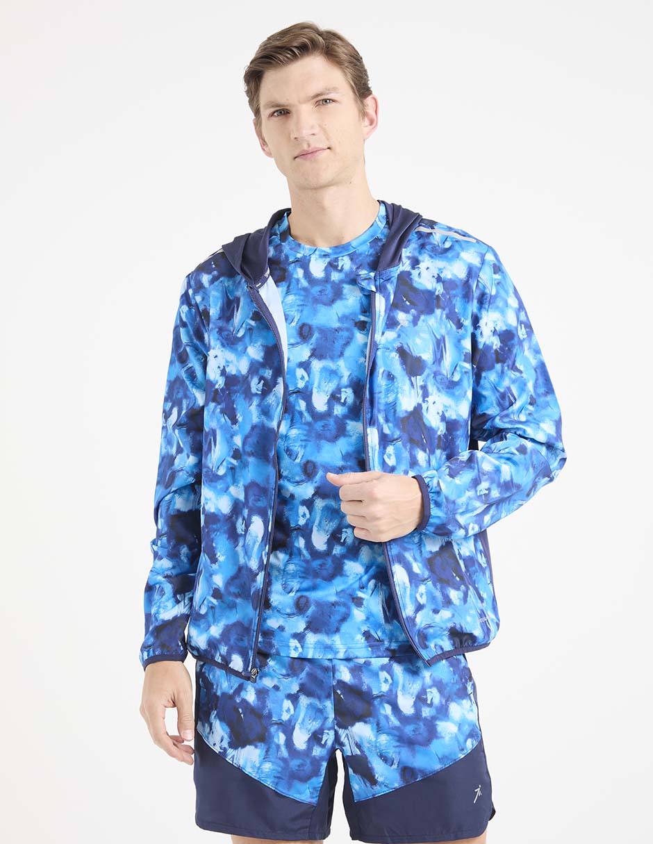 Chamarra casual con capucha para hombre Chamarra casual con capucha para hombre