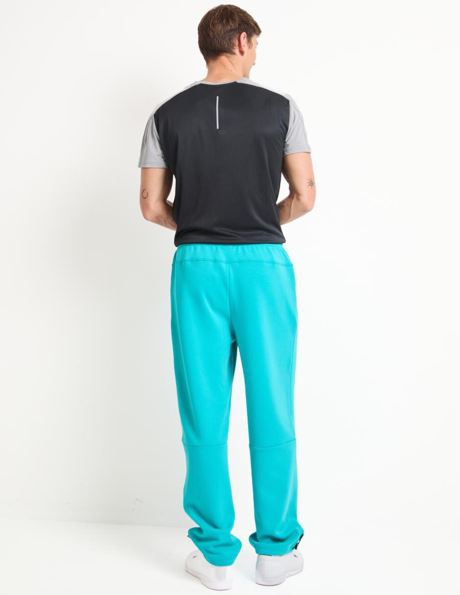 Pants regular con jareta para hombre 2