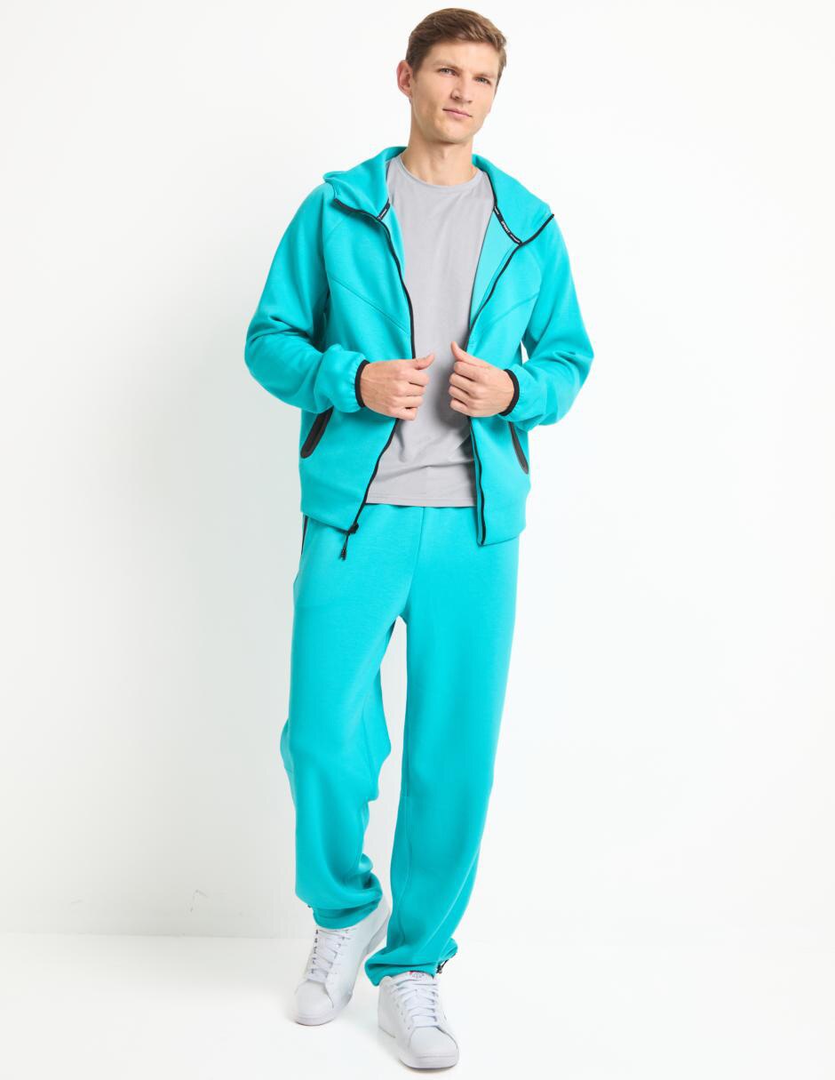 Pants regular con jareta para hombre 3