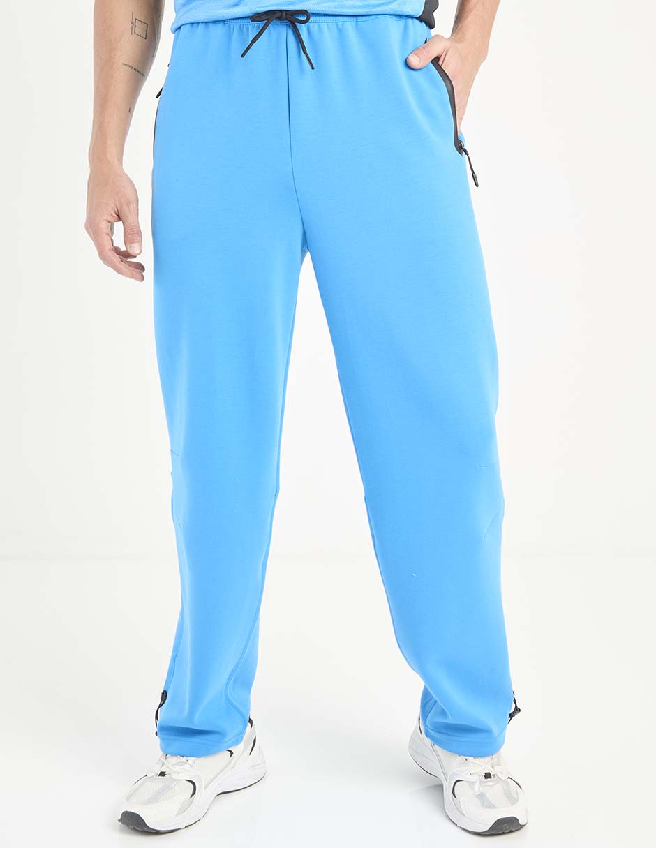 Pants regular con jareta para hombre
