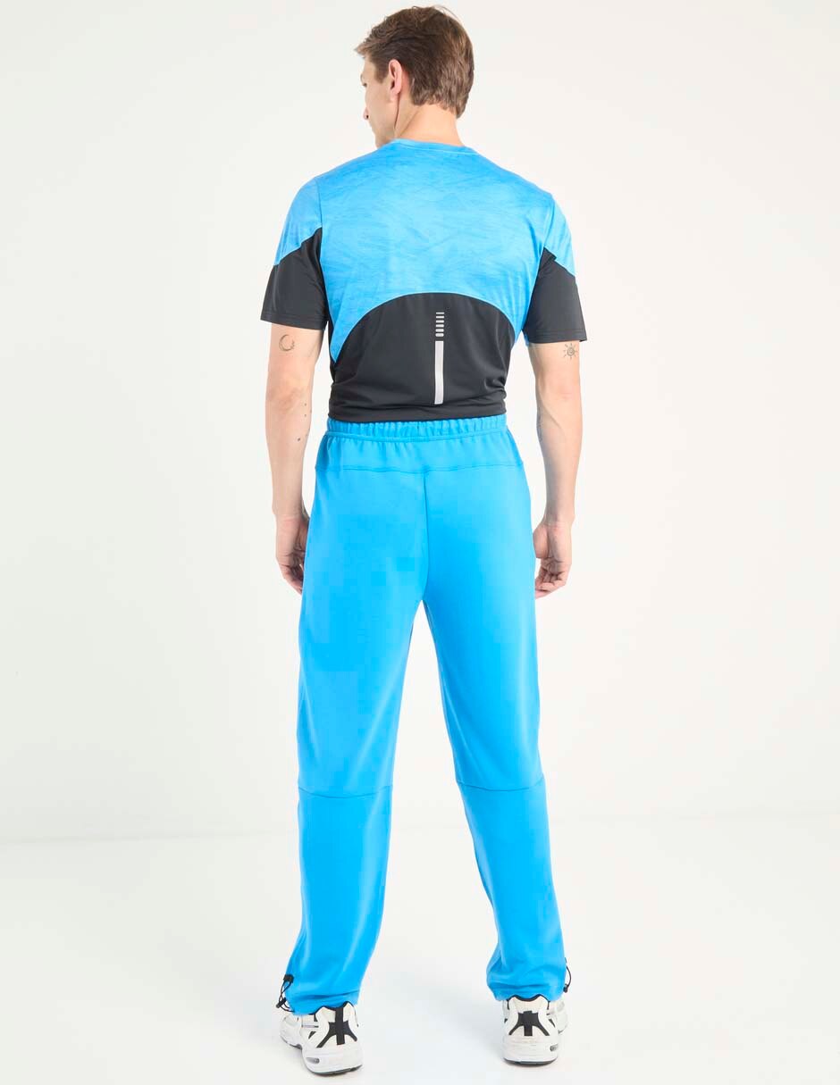 Pants regular con jareta para hombre 2