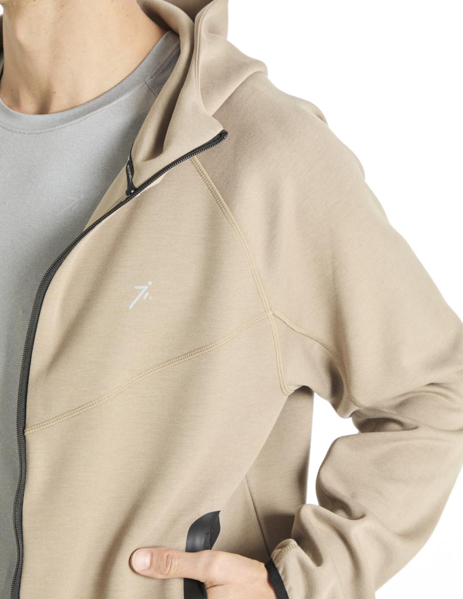 Sudadera casual con capucha y bolsa para hombre 2