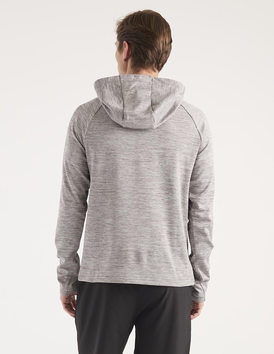 Sudadera casual con capucha y bolsa para hombre 4