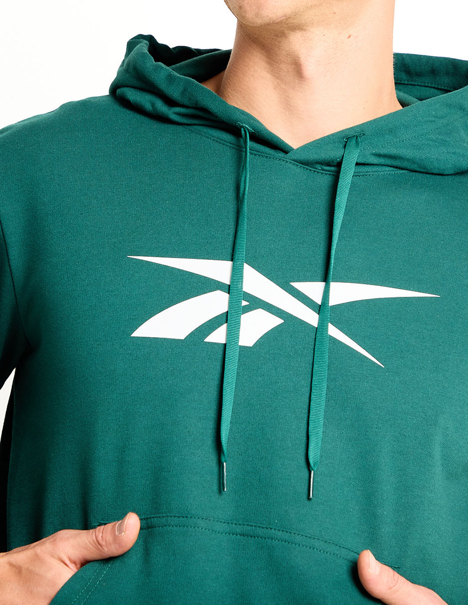 Sudadera Reebok con capucha y bolsa para hombre