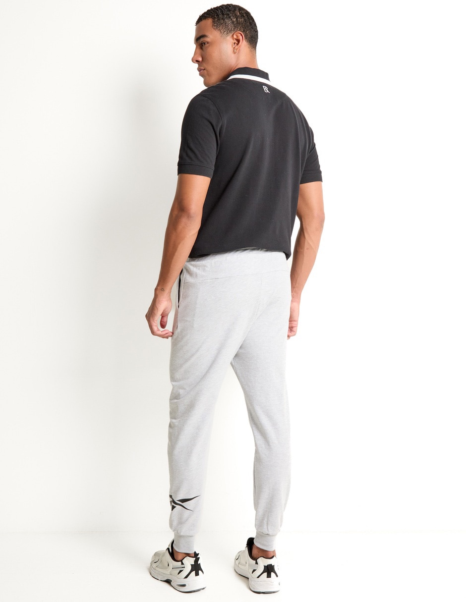 Pants slim con elástico para hombre 4