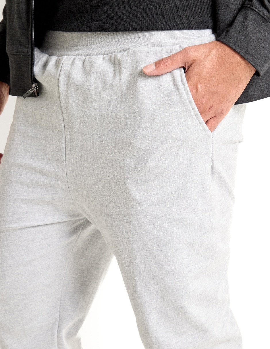 Pants slim con elástico para hombre 2