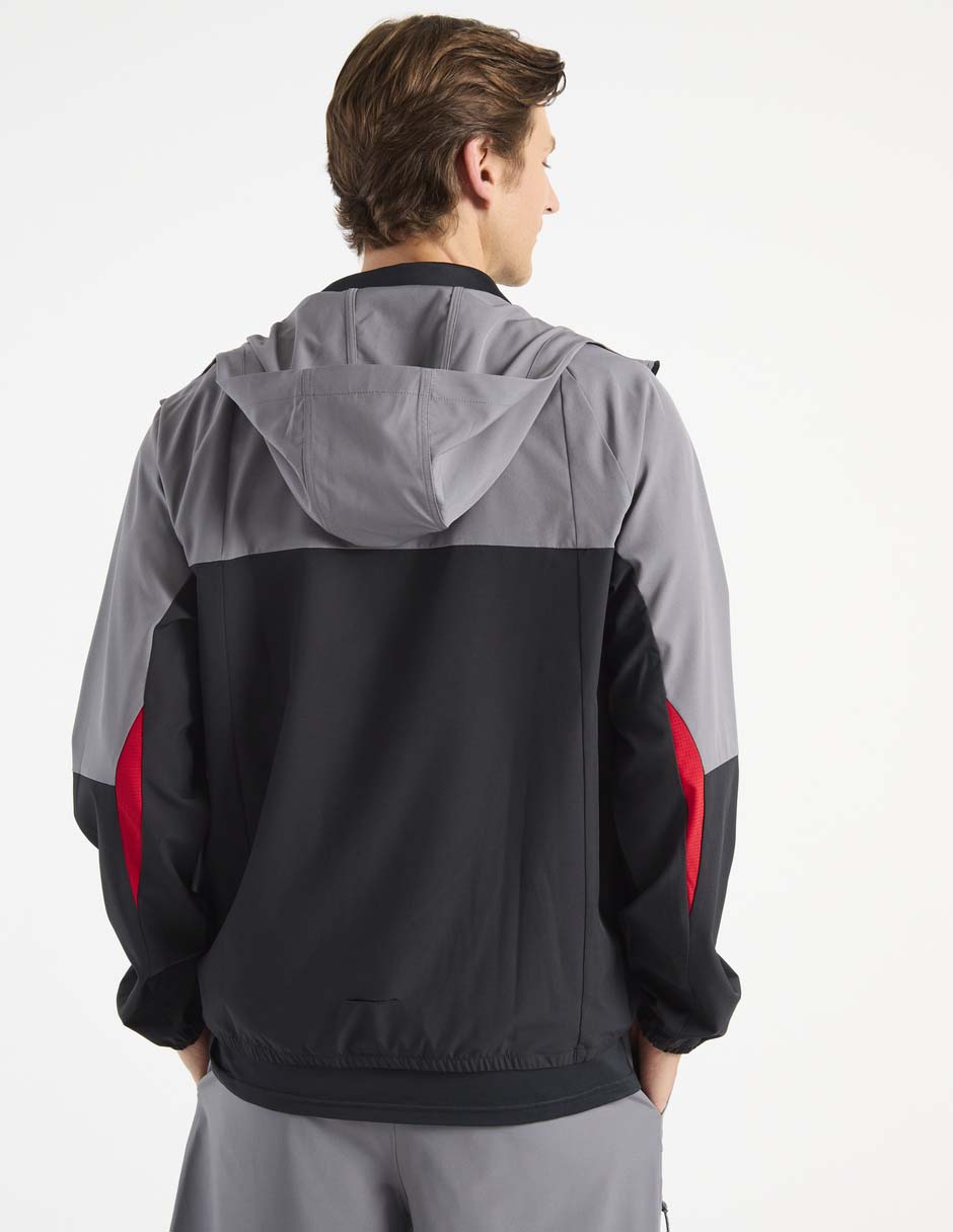 Chamarra casual con bolsillos para hombre