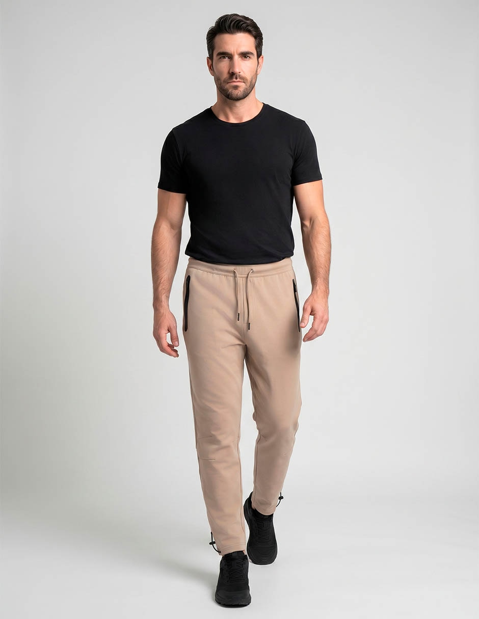 Pants straight Sprint con fijación agujeta para hombre