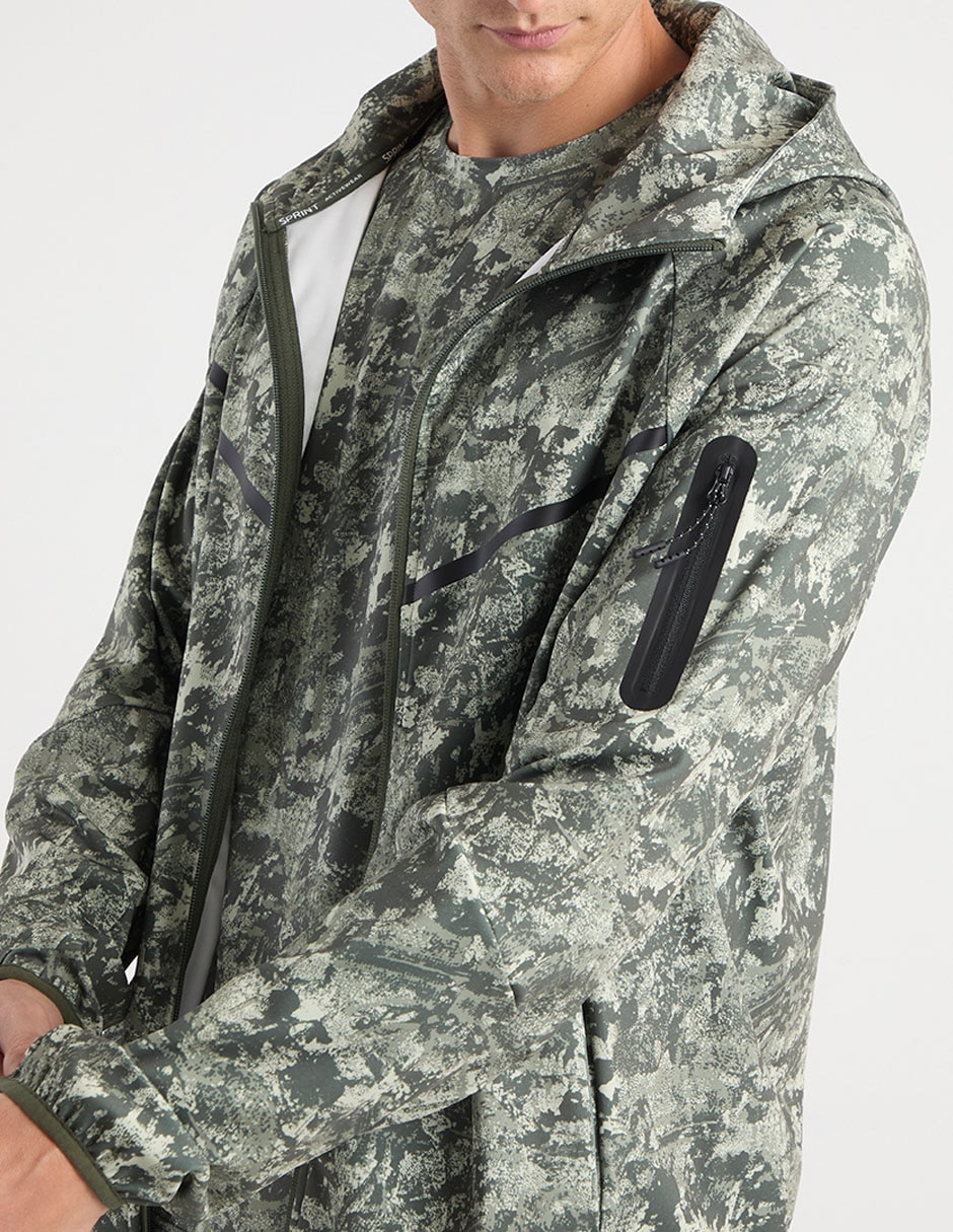 Sudadera casual con capucha y bolsillos para hombre 2
