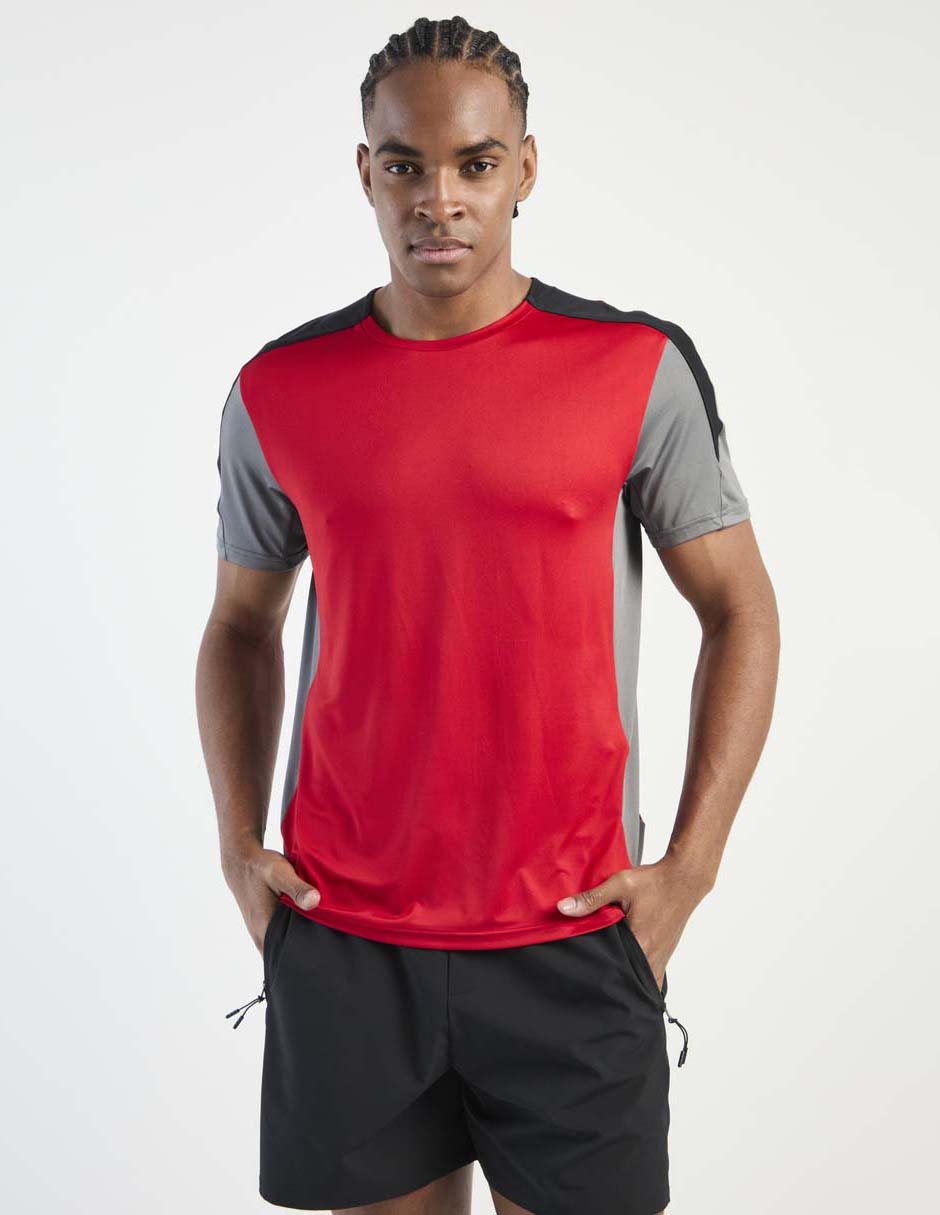 Playera cuello redondo para hombre 1
