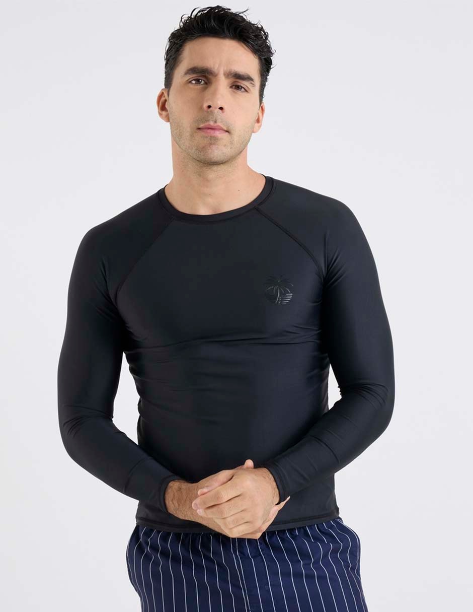 Playera cuello redondo para hombre 1