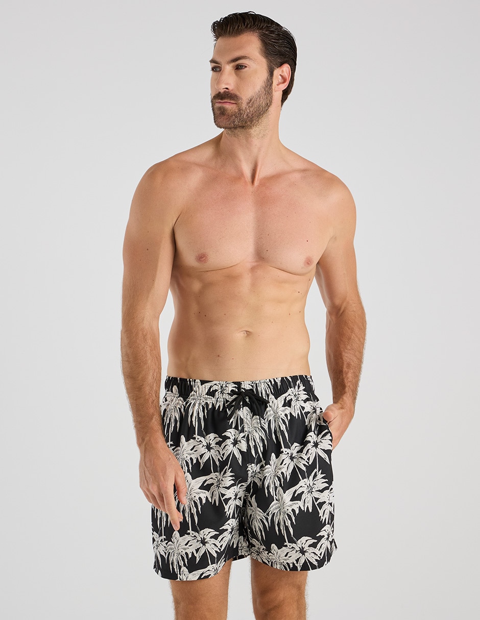 Traje de baño con bolsillos para hombre