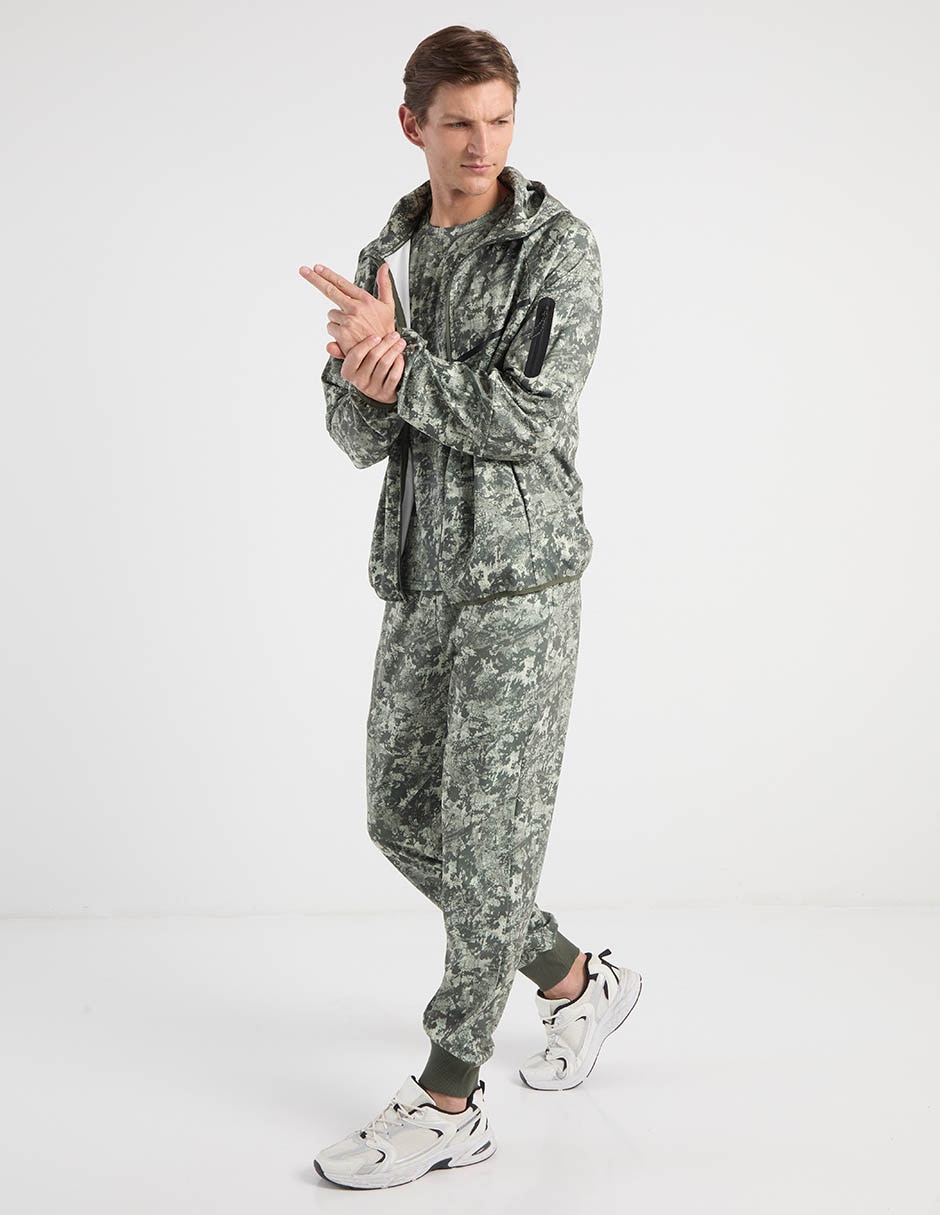 Pants straight con agujeta para hombre