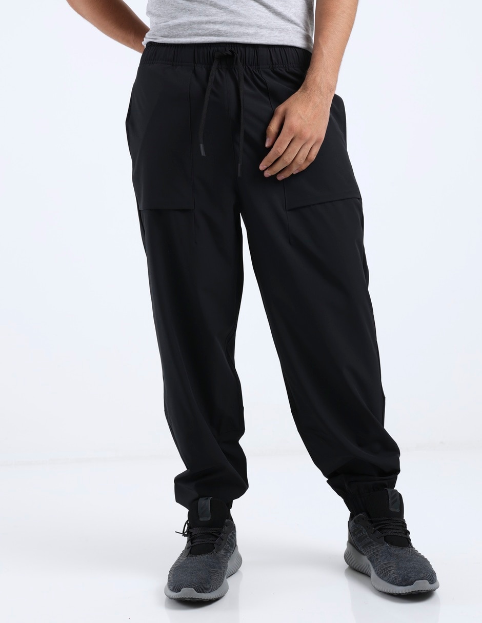 Pants regular con agujeta para hombre