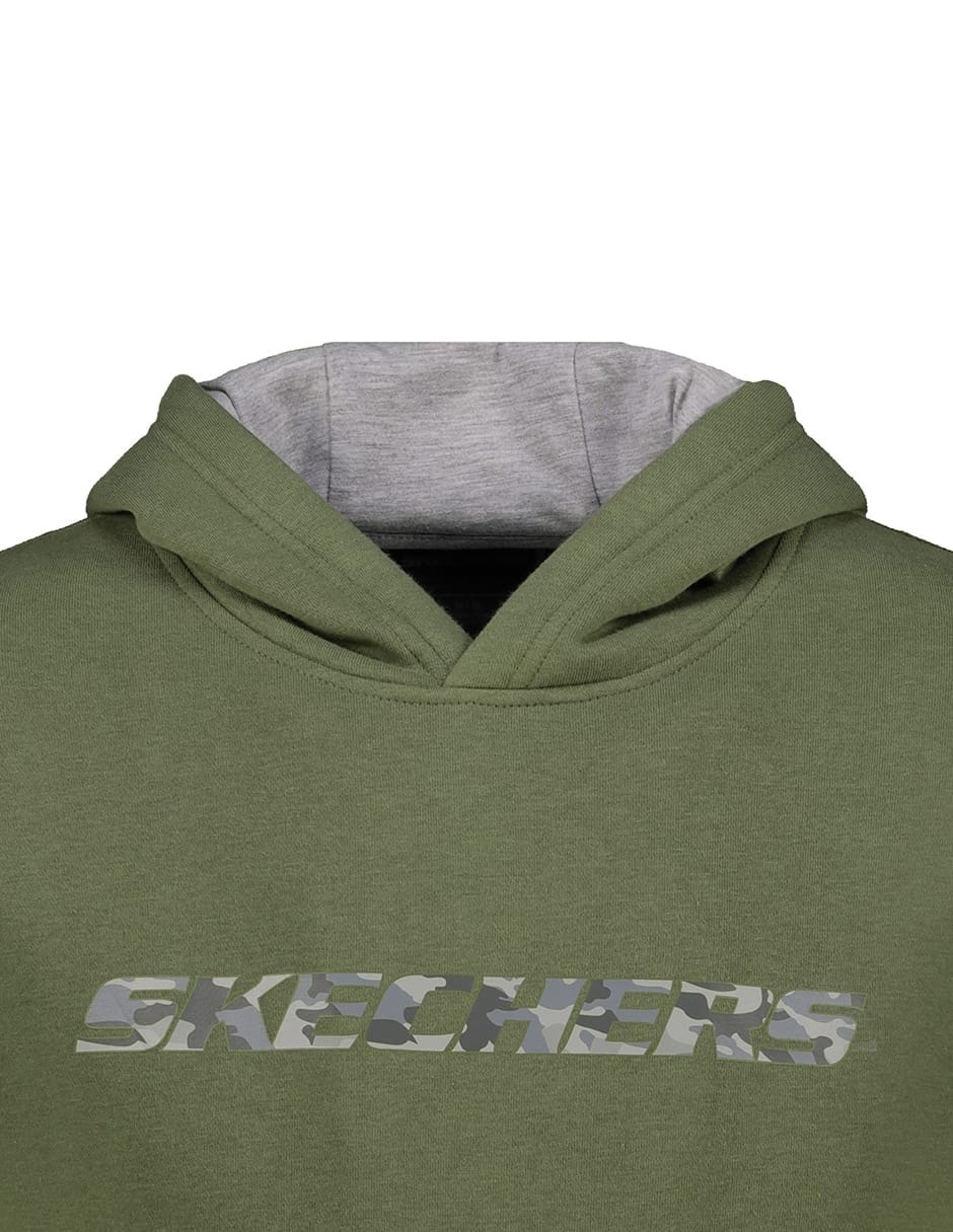Sudadera Skechers con capucha para hombre