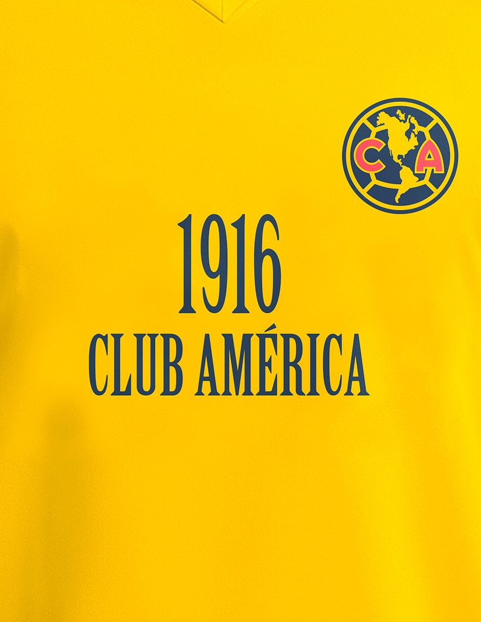 Playera deportiva para fútbol América Club América para hombre