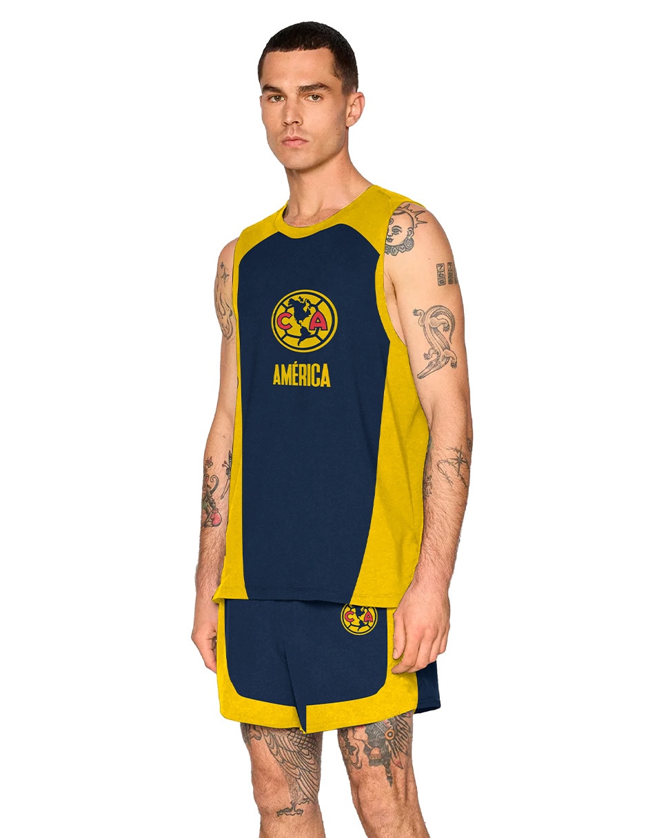 Conjunto deportivo regular con elástico para hombre