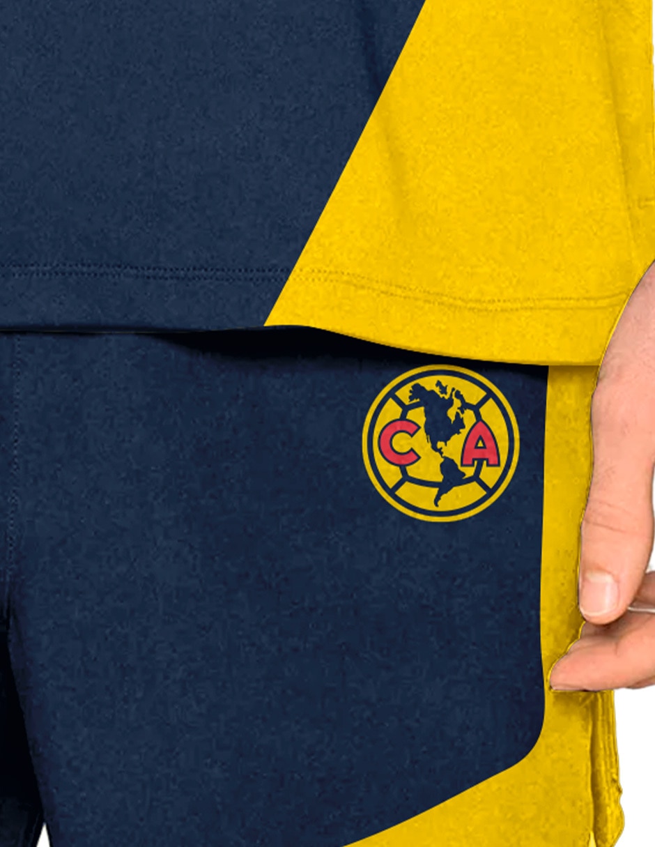 Conjunto deportivo regular con elástico para hombre
