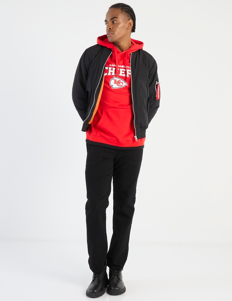 Sudadera con capucha y bolsa Kansas City Chiefs para hombre 3
