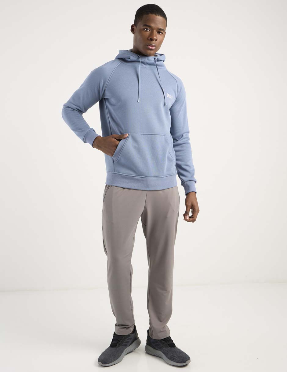 Sudadera casual con capucha y bolsa para hombre