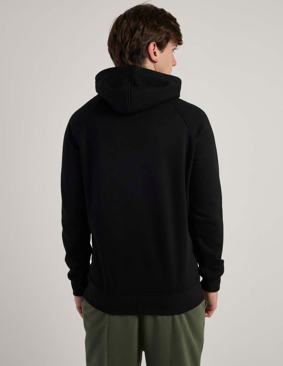 Sudadera casual con capucha y bolsa para hombre 9