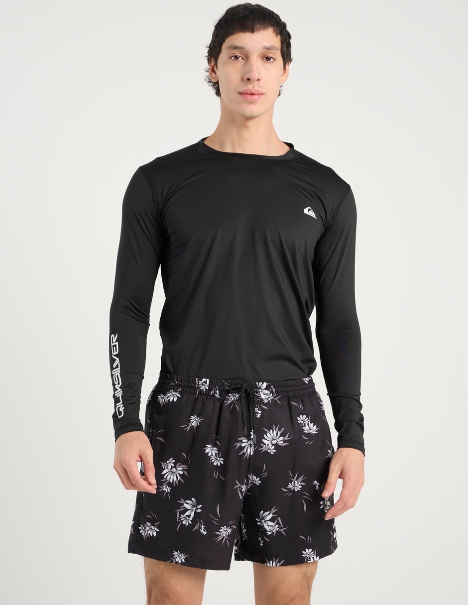 Traje de baño short con bolsillos para natación hombre