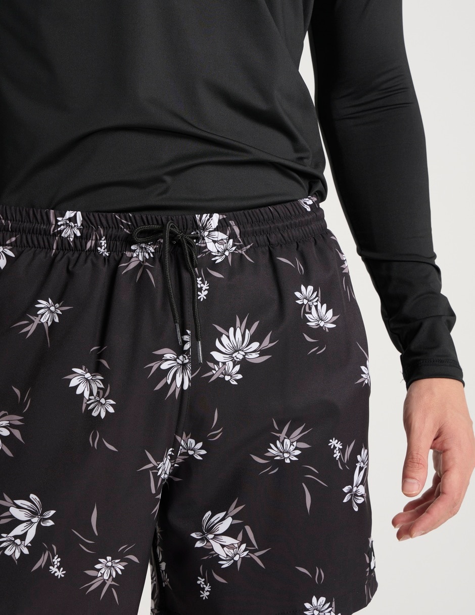 Traje de baño short Quiksilver con bolsillos para natación hombre