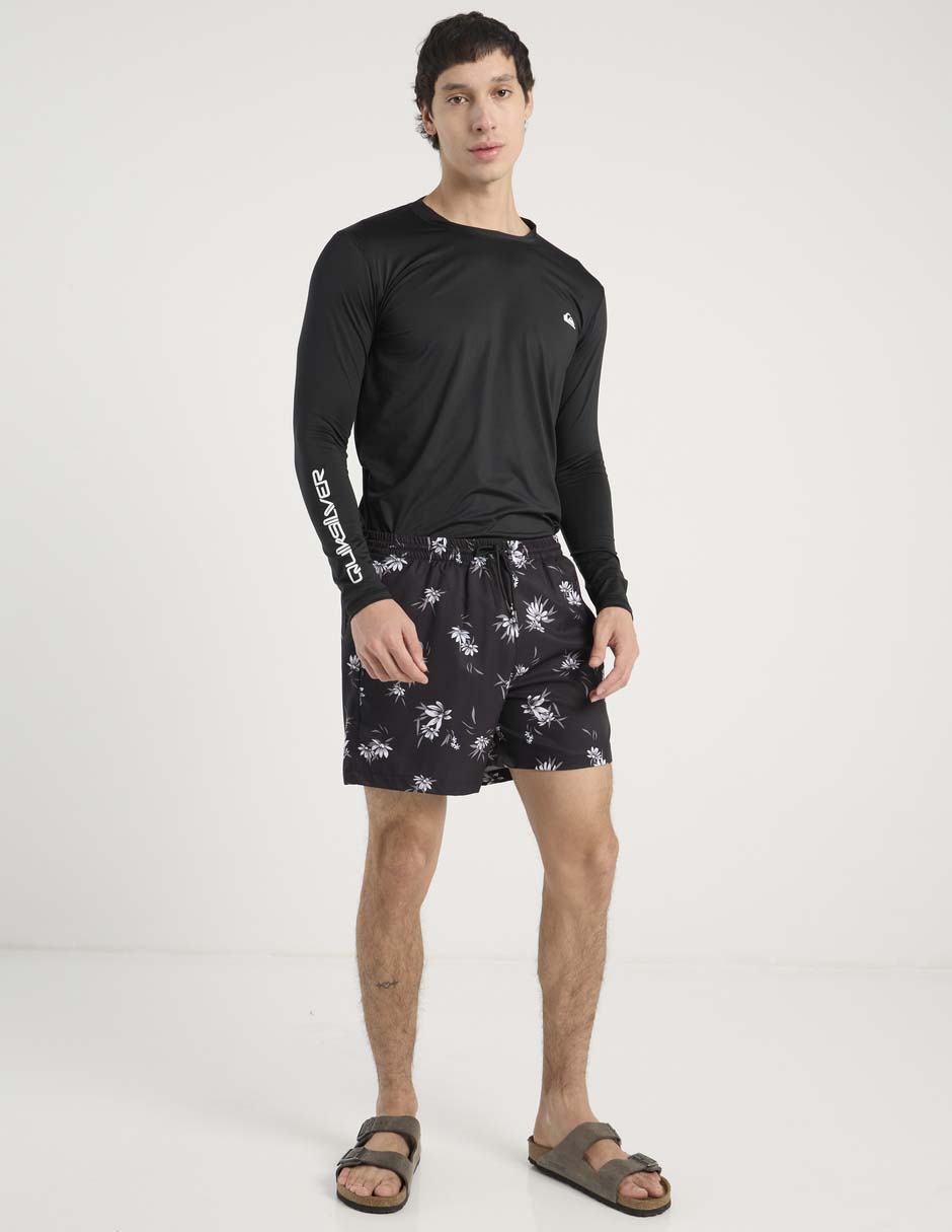 Traje de baño short con bolsillos para natación hombre