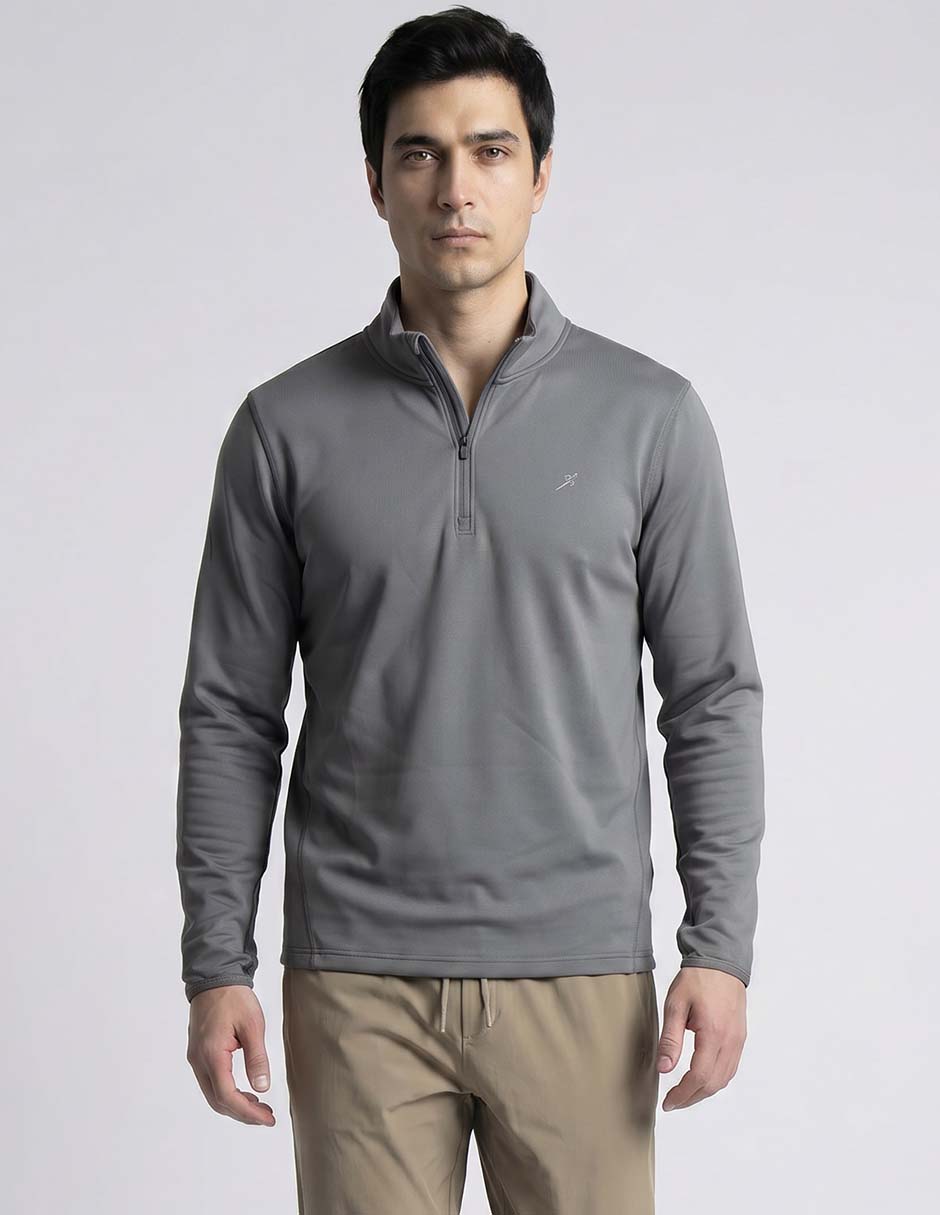 Playera deportiva térmica para entrenamiento de hombre