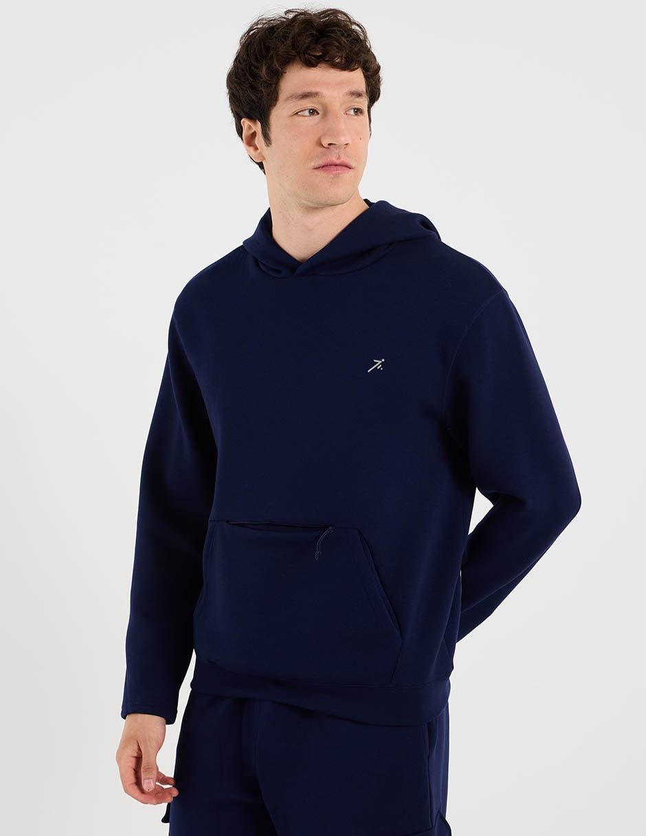 Sudadera para entrenamiento Sprint con capucha y bolsa para hombre